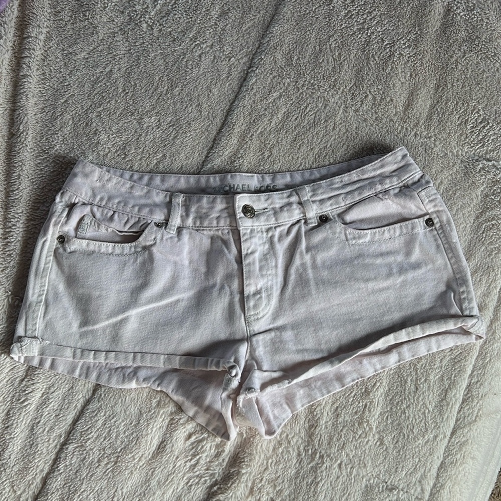 🌸 Michael Kors Pastel Pink Denim Shorts